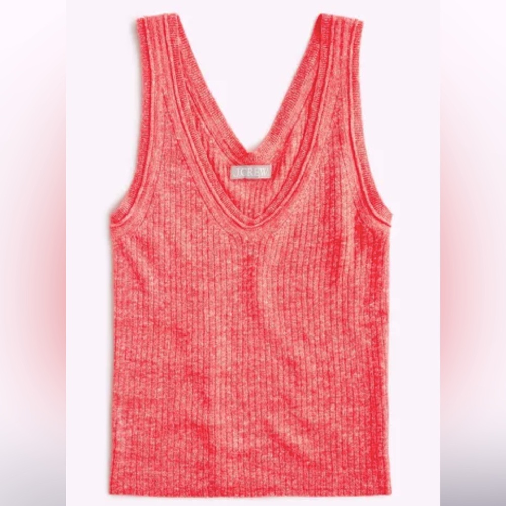 J Crew Merino-Linen Sweater Tank / NWT Size L
